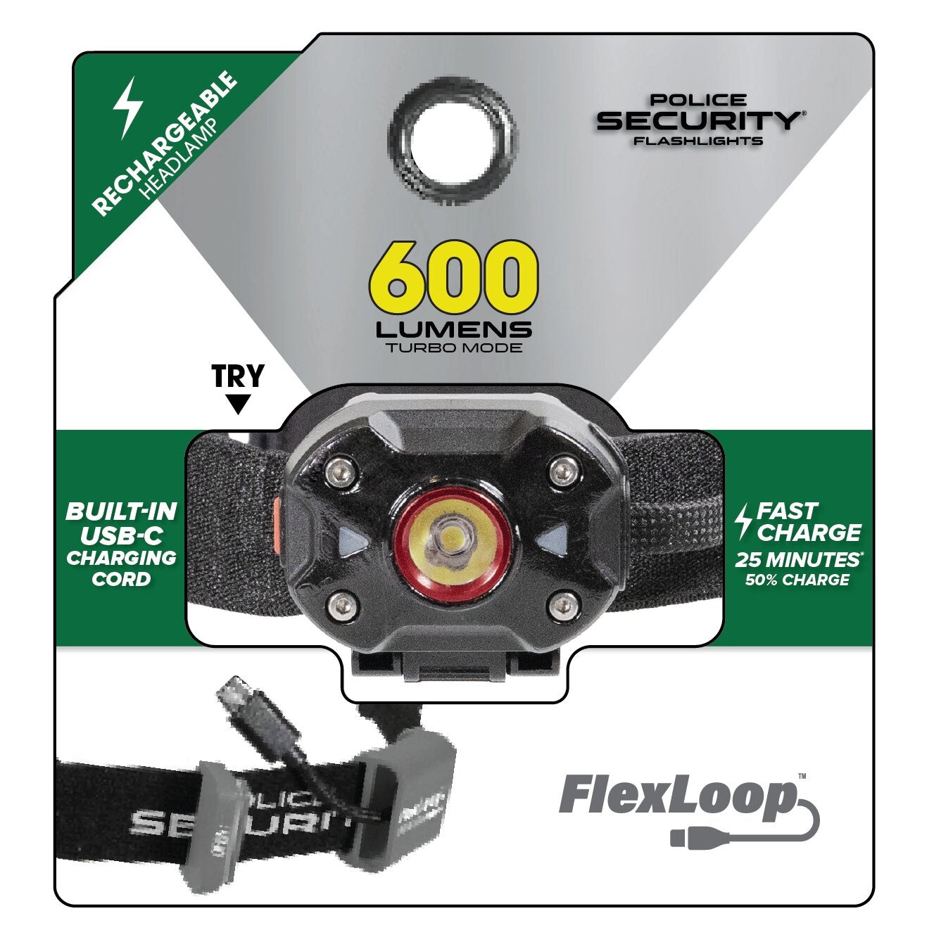 FLEXLOOP 600 LUMEN HEADLAMP
