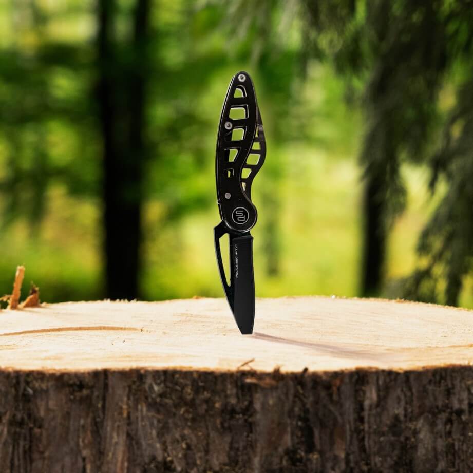 TKX Micro Mini Pocket Knife with Thumb Hole Opening
