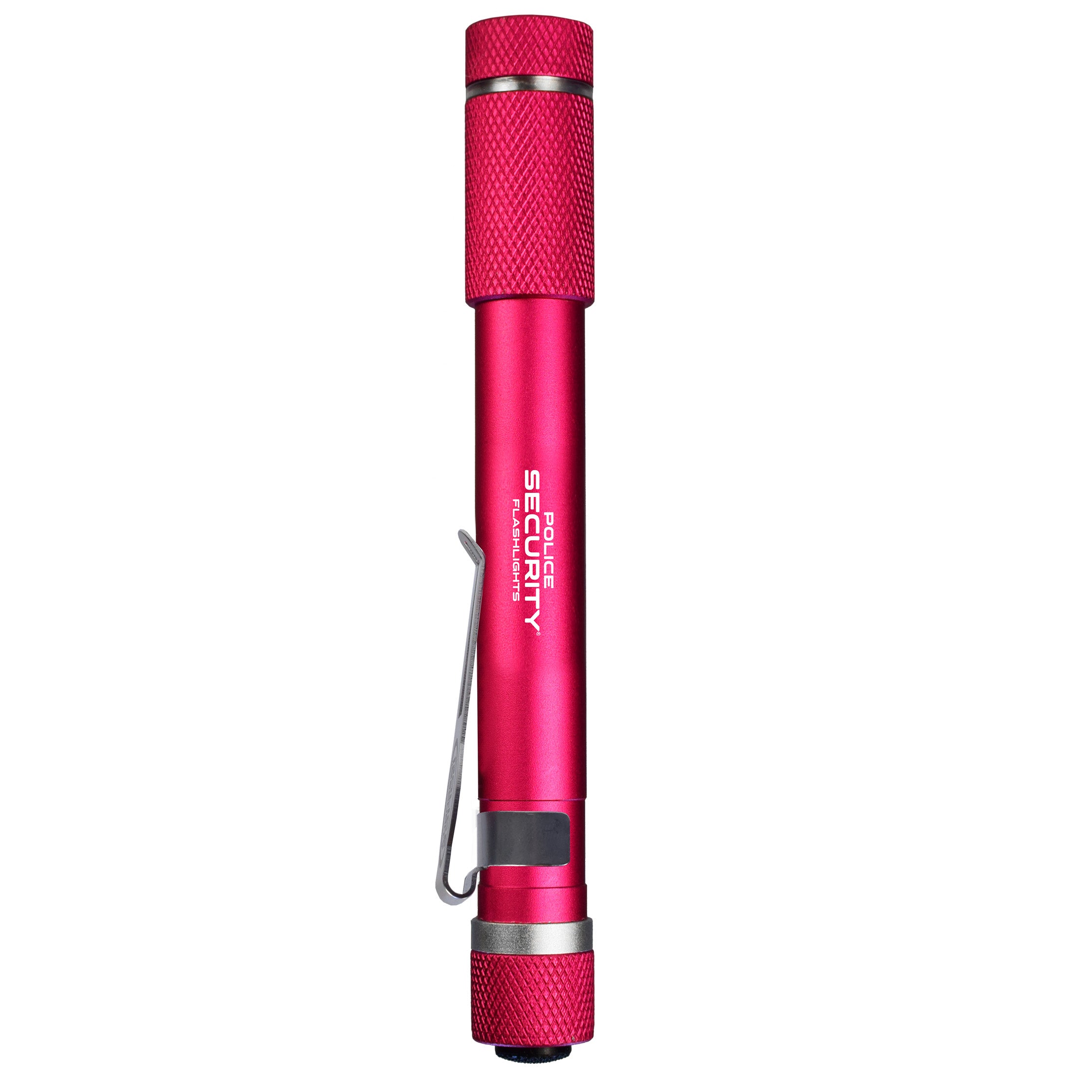 an image of the Pink AURA PENLIGHT standing vertically