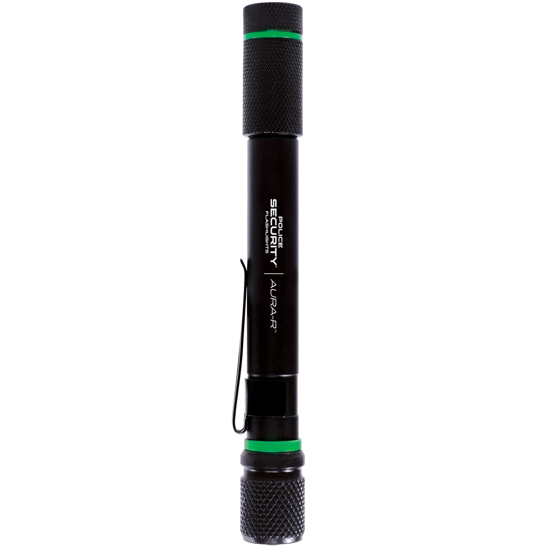an image of the AURA-R 360 LUMEN RECHARGEABLE PENLIGHT standing vertically