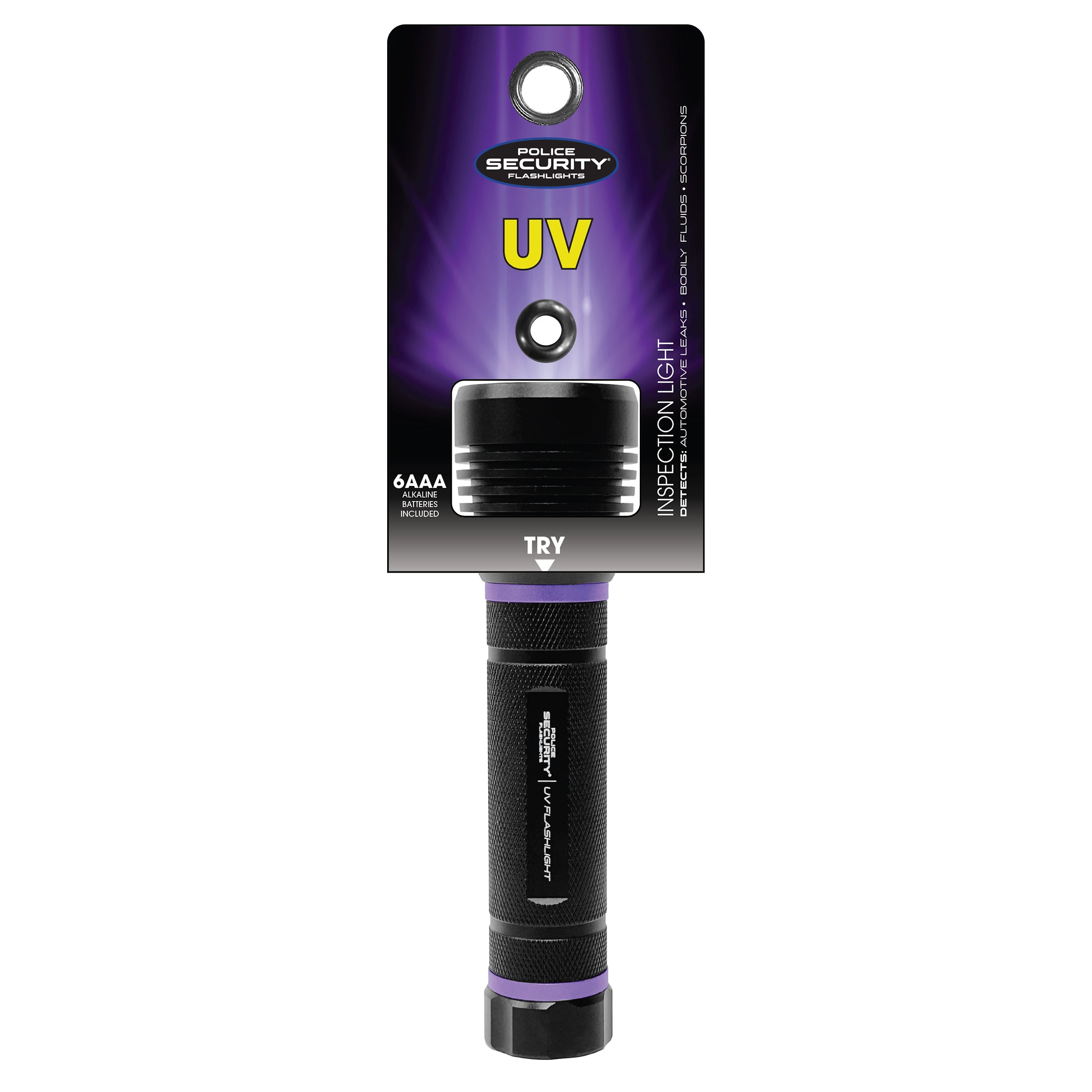 UV FLASHLIGHT 6AAA