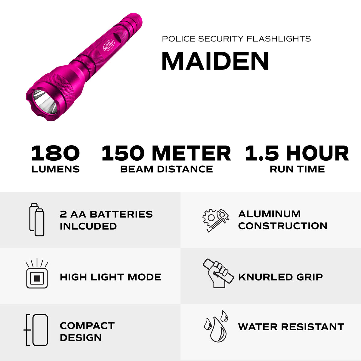 MAIDEN FLASHLIGHT