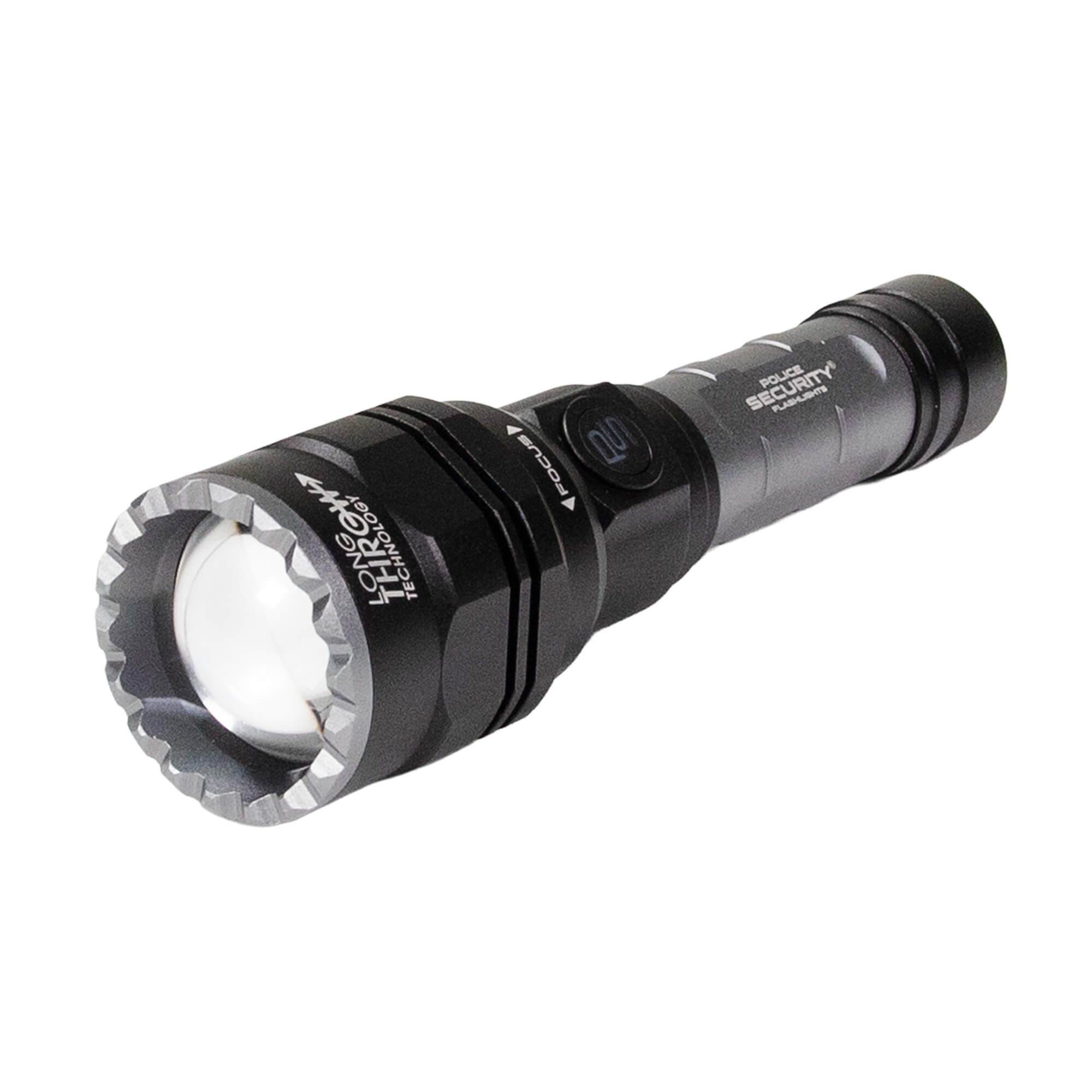 Long Throw 1500 Lumen Half-Mile Beam Rechargeable Flashlight