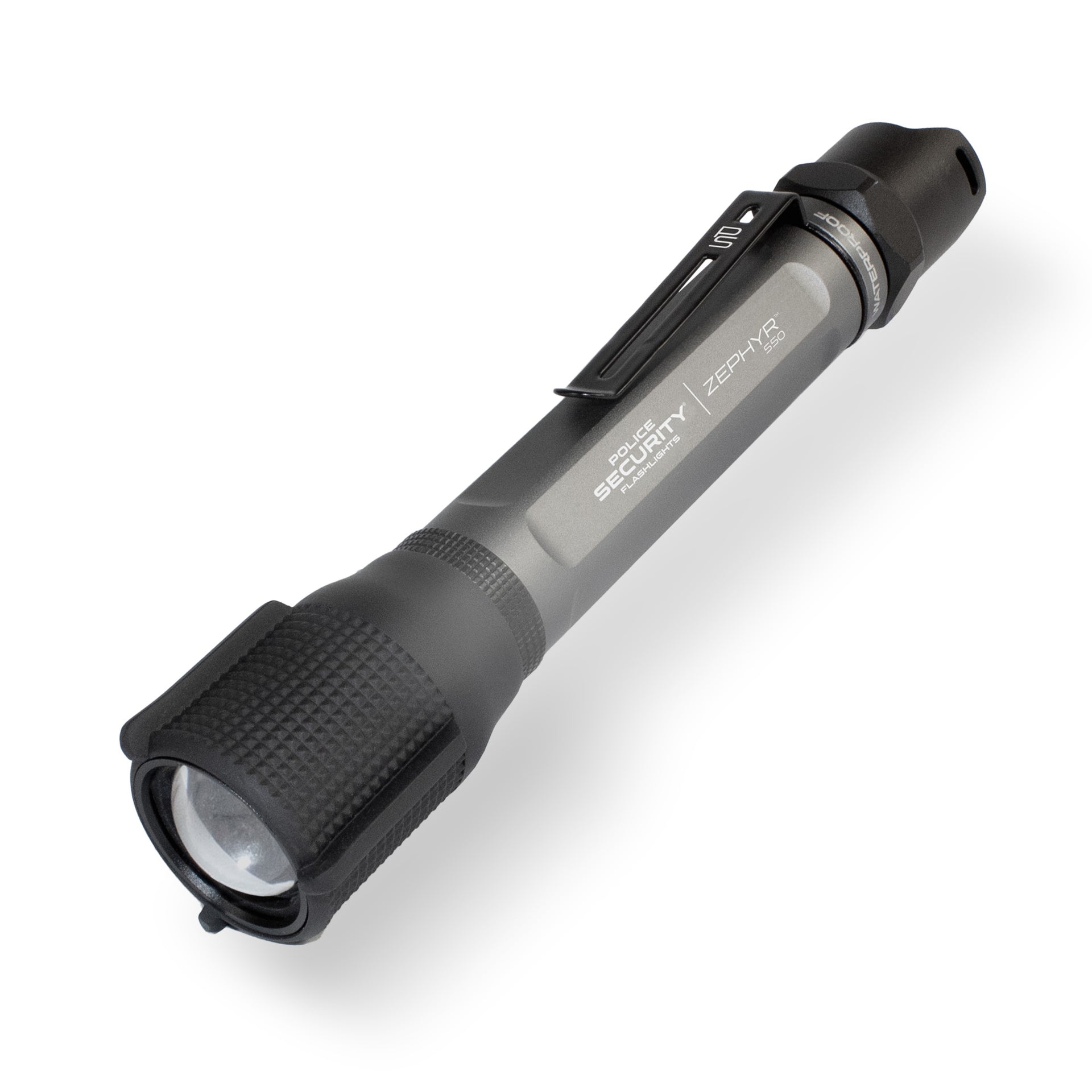 Police Security 97704 Zephyr Tact Flashlight 550 Lumens 3 Modes