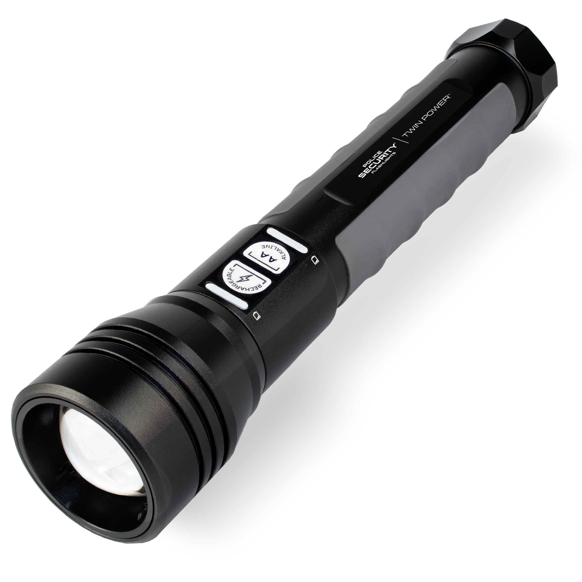 TWIN POWER 2000 LUMEN LED FLASHLIGHT