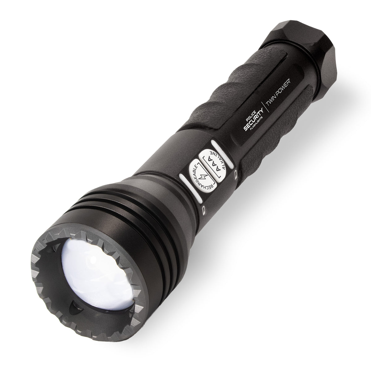 TWIN POWER LONG THROW 450 LUMEN LED FLASHLIGHT