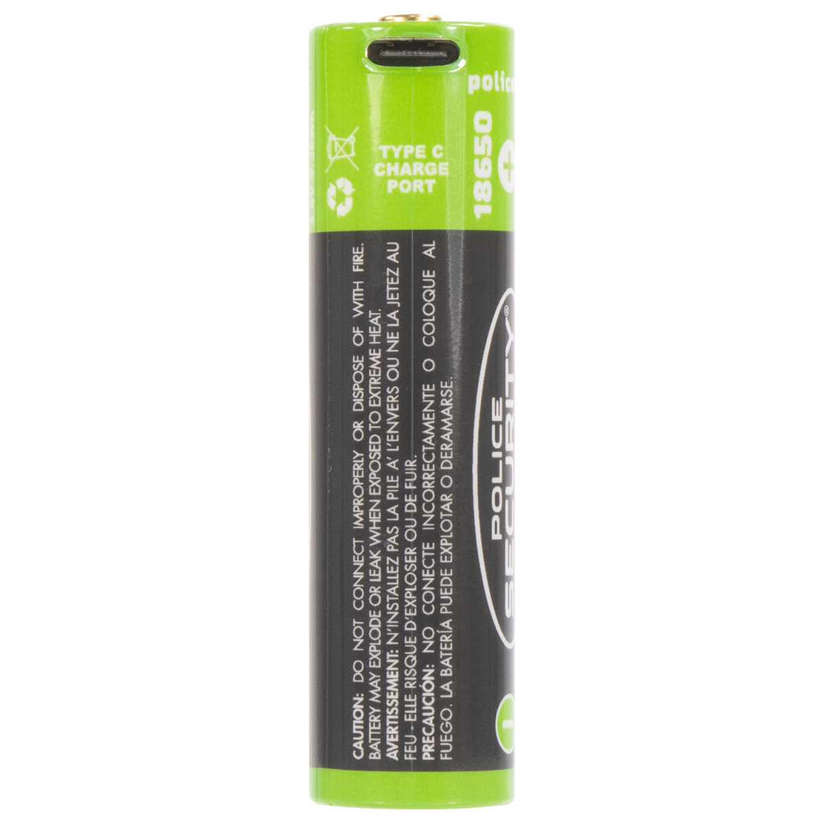 18650 Rechargeable Battery with Charge Port