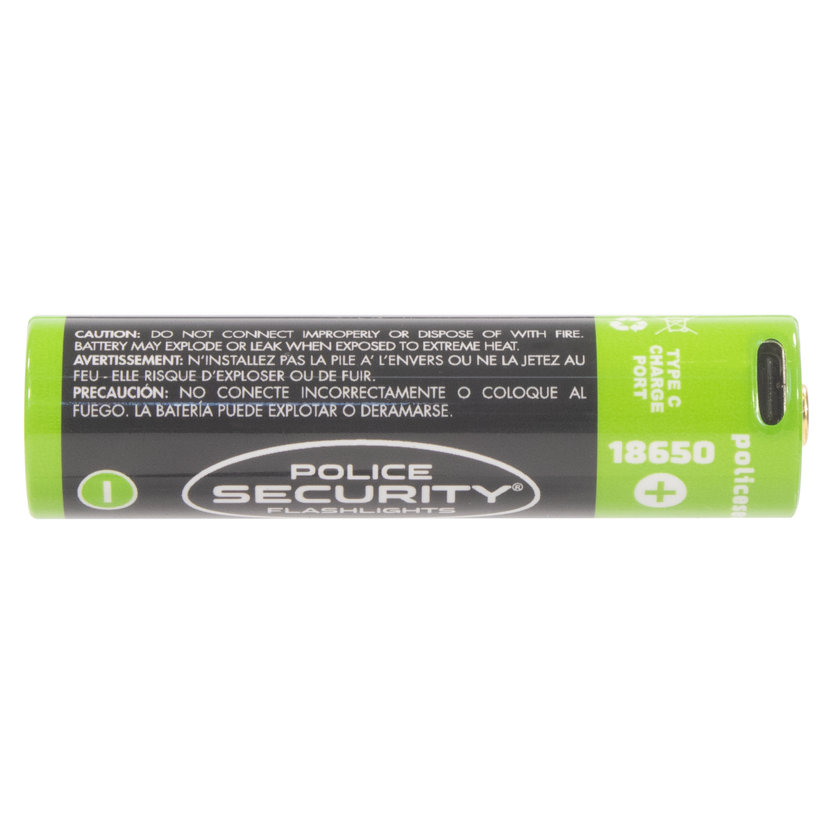 18650 Rechargeable Battery with Charge Port