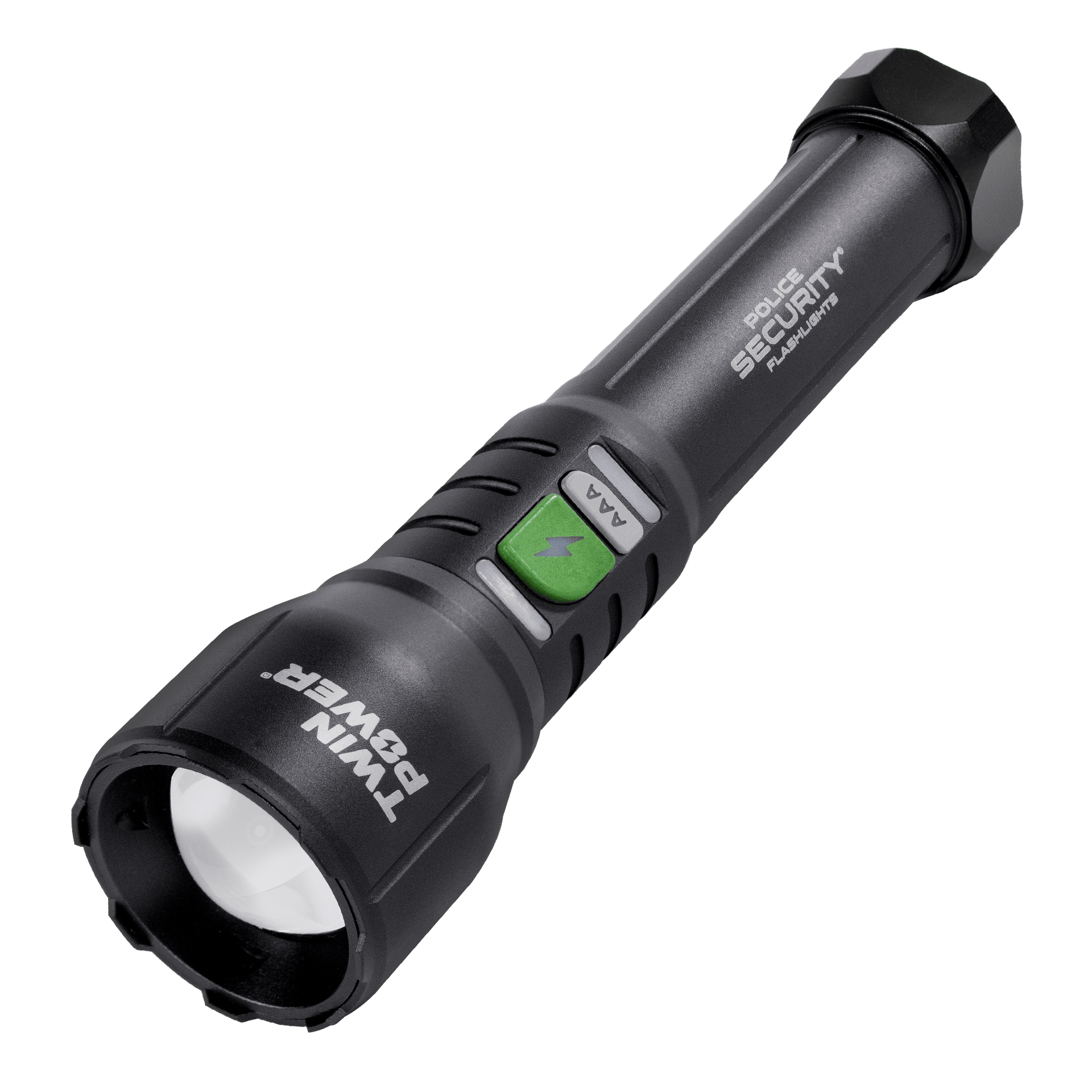 Twin Power® Rechargeable Flashlight with AAA Backup