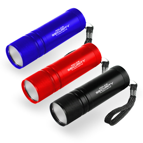 Shop 3 Pack Flashlights | Radar 3 Pack | PSF - Police Security Flashlights