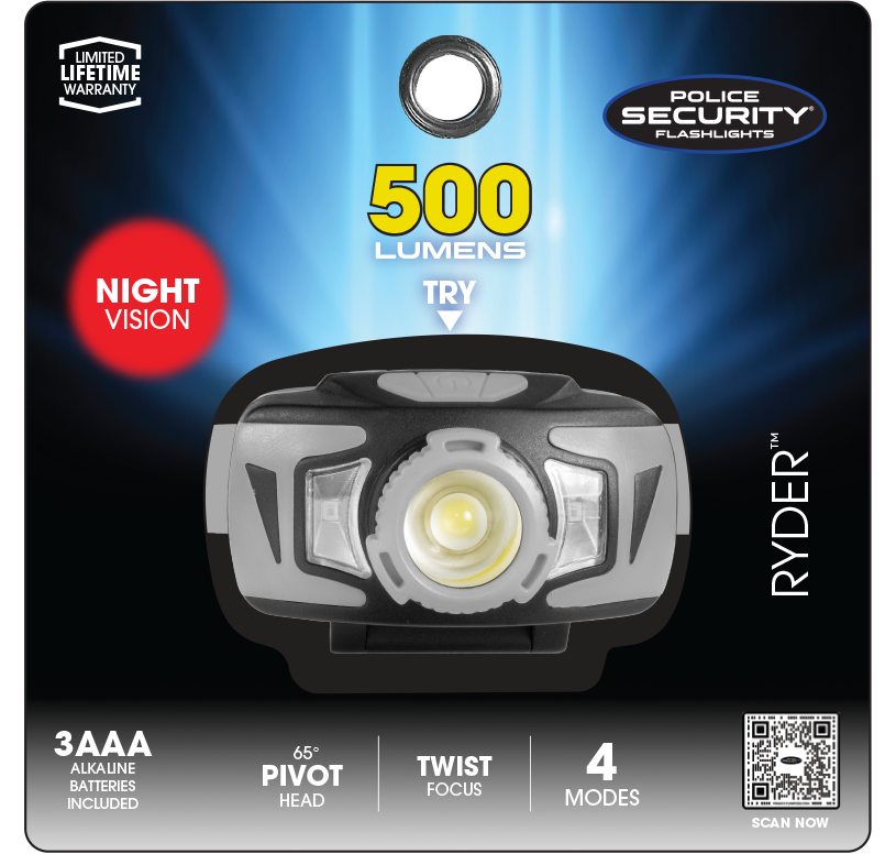 RYDER 500 LUMEN HEADLAMP