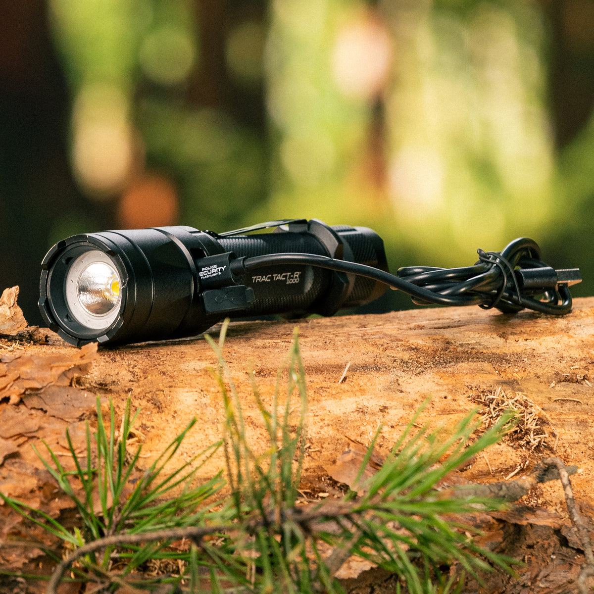 TRAC TACT-RX 1500 LUMEN RECHARGEABLE LED FLASHLIGHT