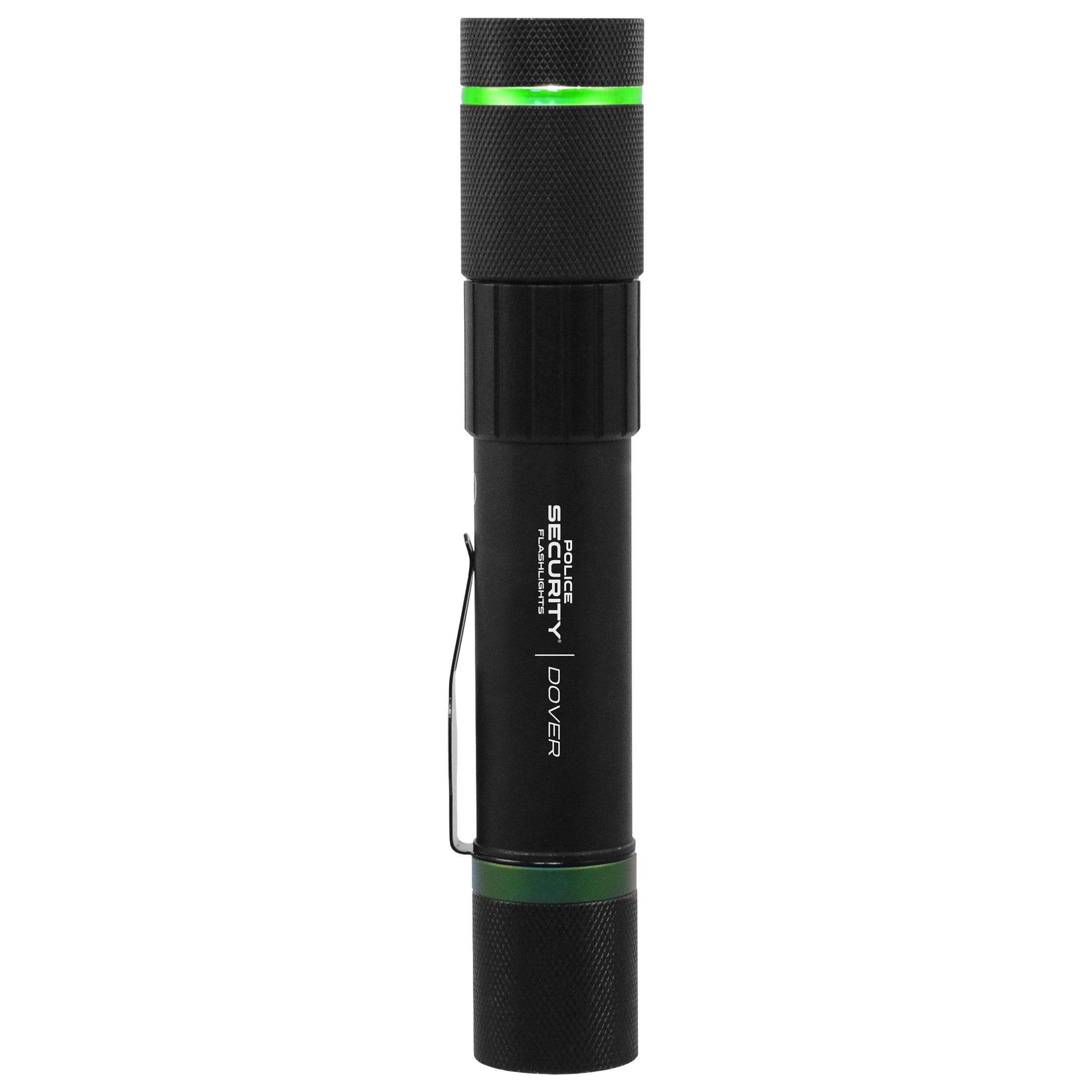 an image of a DOVER 1000 LUMEN RECHARGEABLE FLASHLIGHT standing vertically