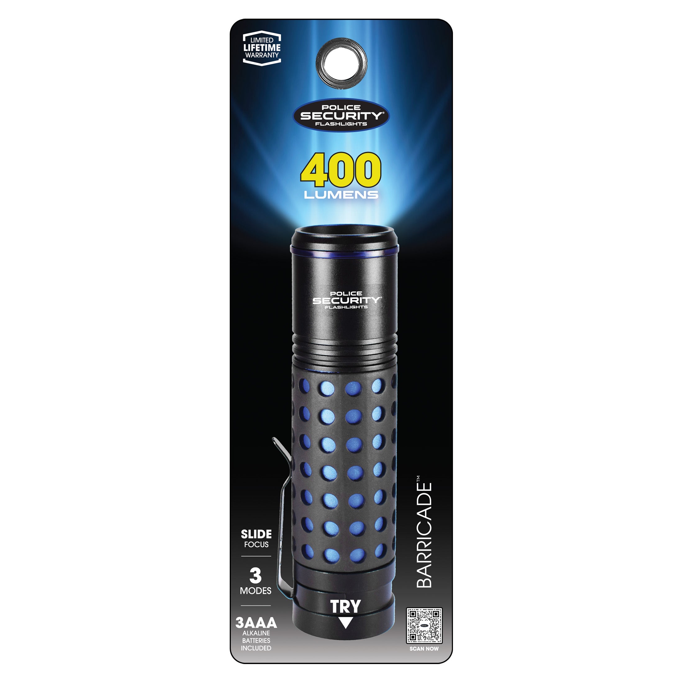 BARRICADE 400 LUMEN FLASHLIGHT