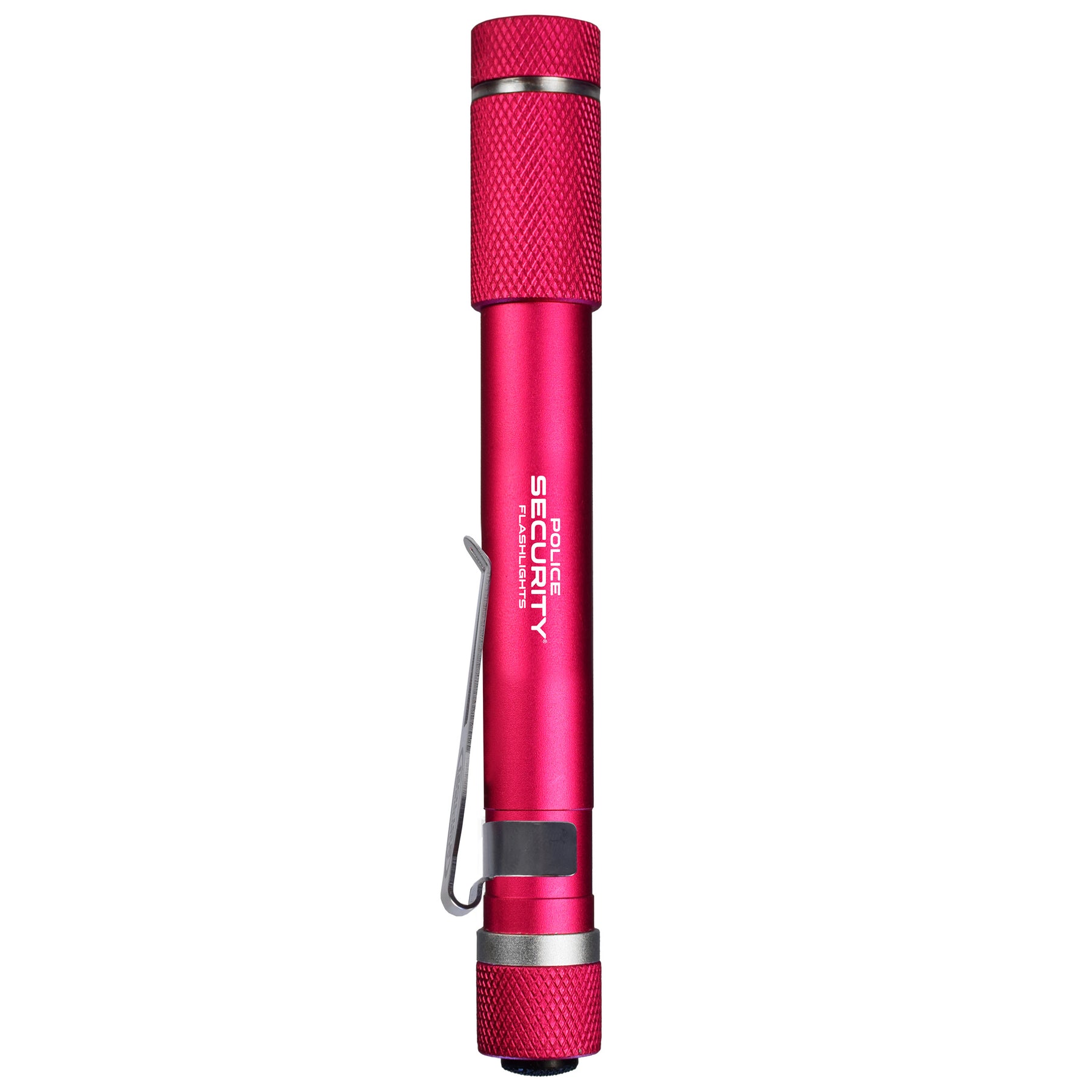 an image of the Pink AURA PENLIGHT standing vertically