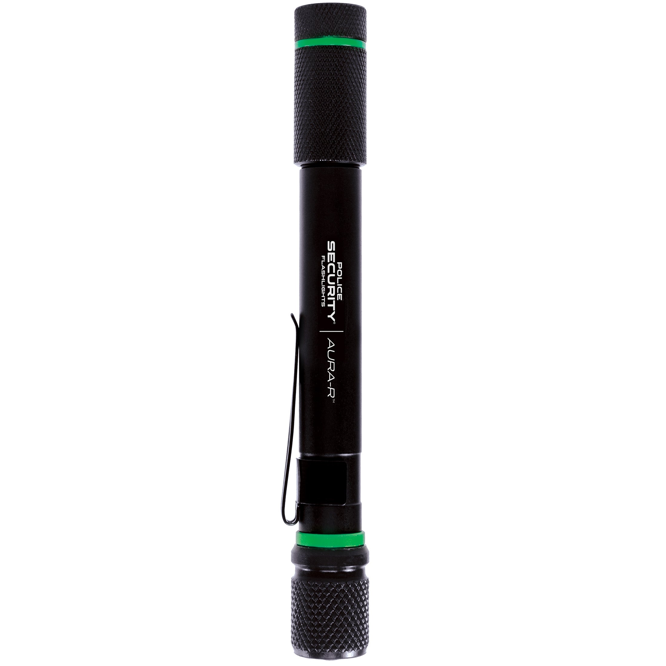 an image of the AURA-R 360 LUMEN RECHARGEABLE PENLIGHT standing vertically