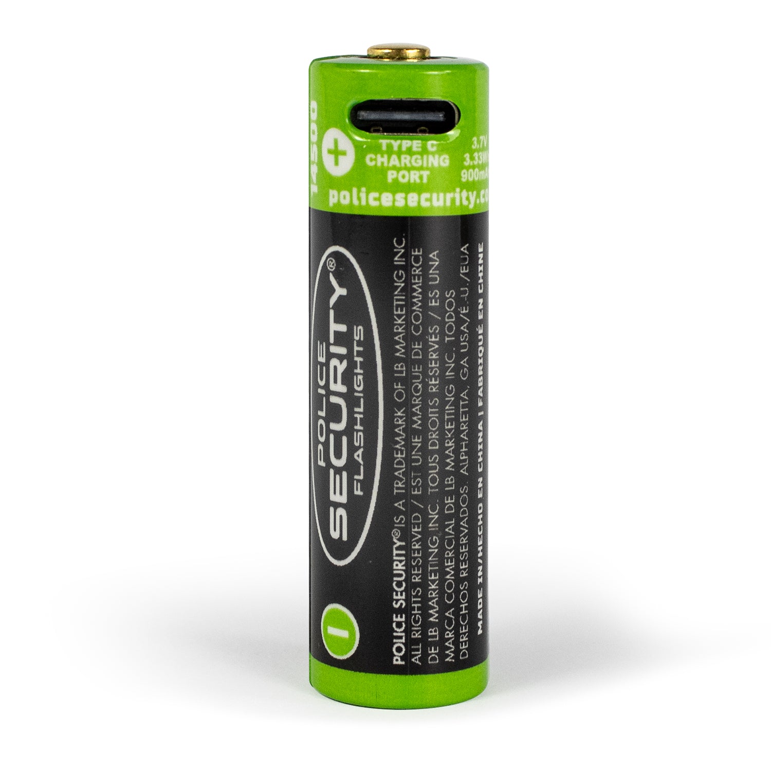 14500 Rechargeable Battery with USB C Charging Cord