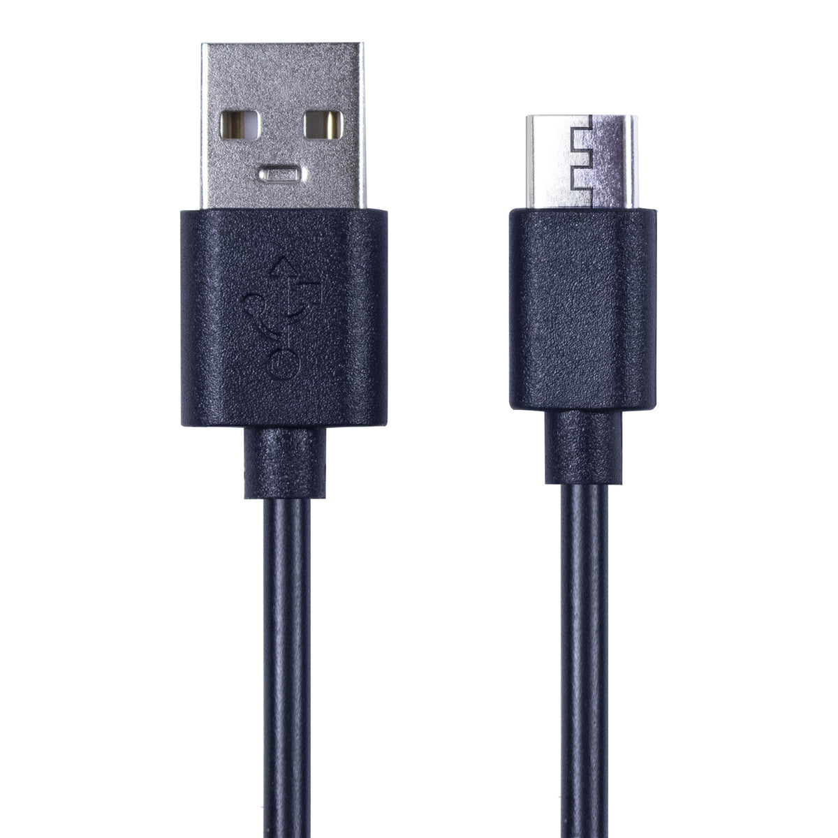Black USB to Micro USB Charging Cord