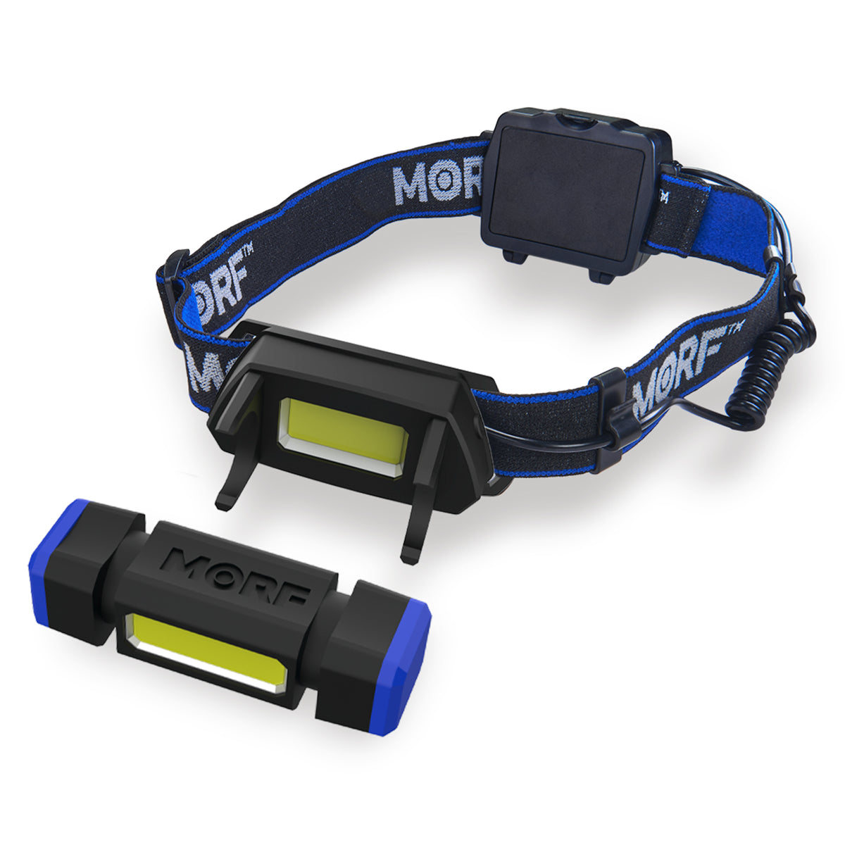 MORF C500 REMOVABLE 500 LUMEN HEADLAMP