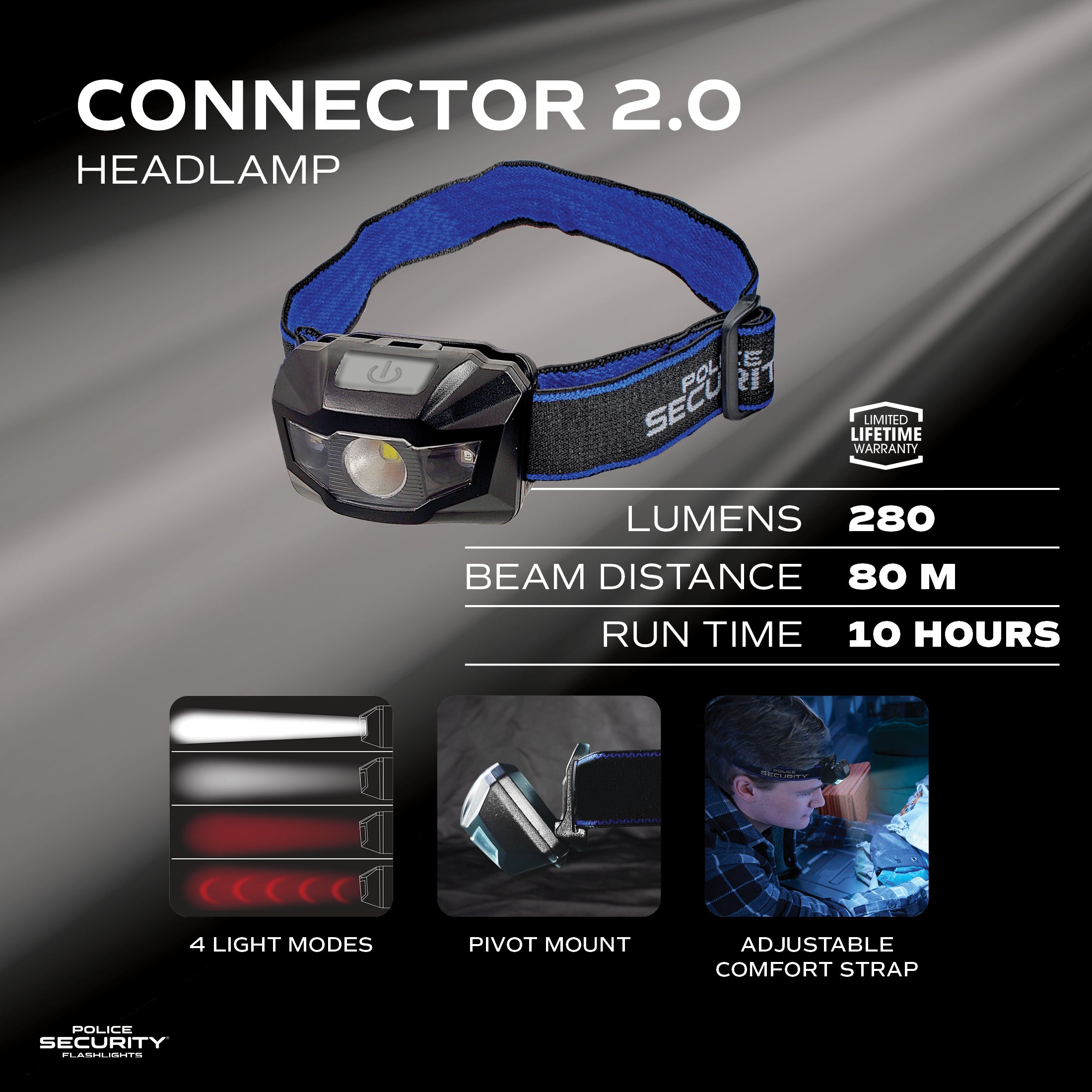CONNECTOR 2.0 280 LUMEN HEADLAMP