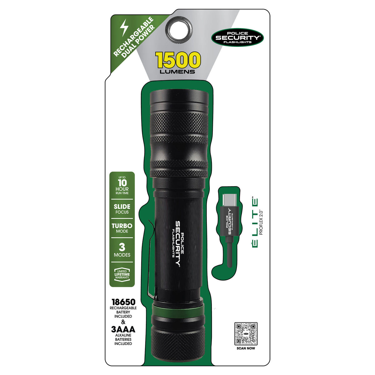 PROFLEX 2.0 1500 LUMEN LED FLASHLIGHT