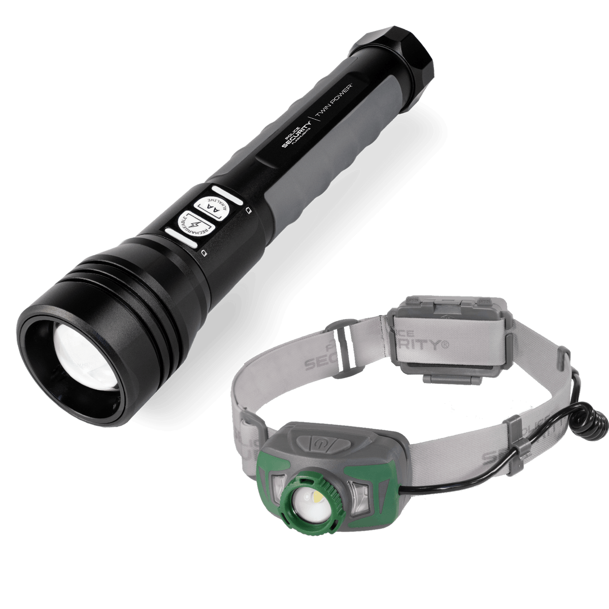 Twin Power flashlight