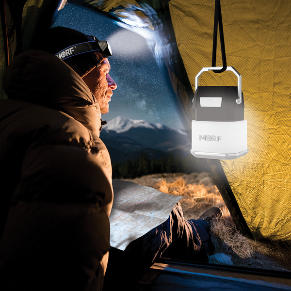 MORF L650 REMOVABLE HEADLAMP AND LANTERN - Police Security Flashlights