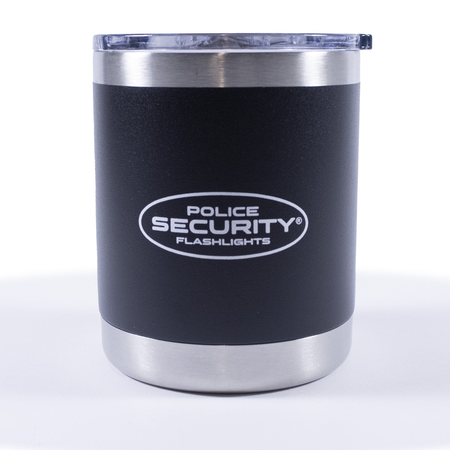 10 oz Police Security Flashlights Tumbler